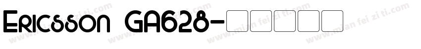 Ericsson GA628字体转换